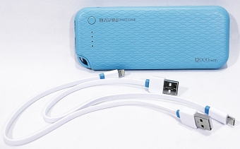 BAVIN Y-PC171 RAVPower 12000mAh 2-Port Power Bank (Blue) June 2018 - 2 BAVIN Y-PC171 RAVPower 12000mAh 2-Port Power Bank (Blue) - 2