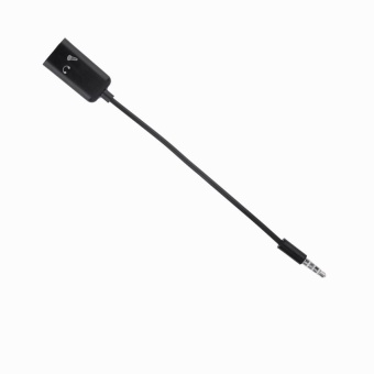 Beau 3.5Mm Jack Headphone Microphone Stereo Audio Splitter Adapter Cable Black Black - Intl June 2018 - 3 Beau 3.5Mm Jack Headphone Microphone Stereo Audio Splitter Adapter Cable Black Black - intl - 3