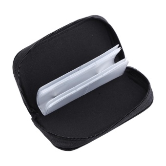 Black Nylon Memory Card Storage Carrying Pouch Case ForCF/SD/SM/SD/SDHC Card - Intl April 2018 - 3 Black Nylon Memory Card Storage Carrying Pouch Case ForCF/SD/SM/SD/SDHC Card - intl - 3