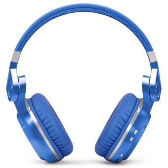 BLUEDIO T2+ Turbine Plus Bluetooth Headphones Wireless Headset MP3Player (Blue) June 2018 - 2 BLUEDIO T2+ Turbine Plus Bluetooth Headphones Wireless Headset MP3Player (Blue) - 2