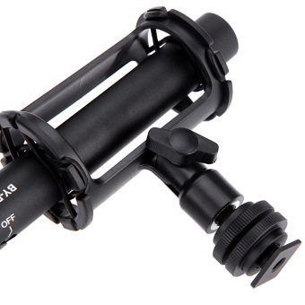 BOYA BY-PVM1000 Condenser Microphone 3-pin XLR Output On DSLR Camera (Black) June 2018 - 5 BOYA BY-PVM1000 Condenser Microphone 3-pin XLR Output on DSLR Camera (Black) - 5