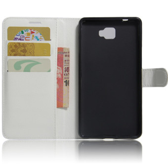BYT Leather Flip Cover Case For Samsung Galaxy J7 Prime (White) June 2018 - 4 BYT Leather Flip Cover Case for Samsung Galaxy J7 Prime (White) - 4