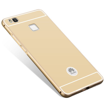BYT Metal Bumper+PC Back Cover Case For Huawei P9 Lite (Gold) May 2018 - 4 BYT Metal Bumper+PC Back Cover Case for Huawei P9 Lite (Gold) - 4