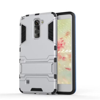 BYT TPU+PC Hybrid Phone Case For LG Stylus 2 / LS775 (Silver) June 2018 - 2 BYT TPU+PC Hybrid Phone Case for LG Stylus 2 / LS775 (Silver) - 2
