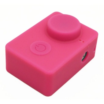 Camera Accessories Case Protection Waterproof Silicone Case SoftProtector Set 7 Go Pro Hero 4 3 Eken H9 - Rose Red - Intl June 2018 - 2 Camera Accessories Case Protection Waterproof Silicone Case SoftProtector Set 7 Go Pro Hero 4 3 Eken H9 - Rose Red - intl - 2