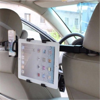 Car Chair Back Phone IPad Tablet Stand Two-in-one Bracket Holder -intl June 2018 - 2 Car Chair Back Phone iPad Tablet Stand Two-in-one Bracket Holder -intl - 2