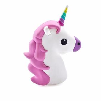 Cartoon Mobile Power Supply Unicorn 8800 MAh Power Bank (White) June 2018 - 3 Cartoon Mobile Power Supply Unicorn 8800 mAh Power Bank (White) - 3
