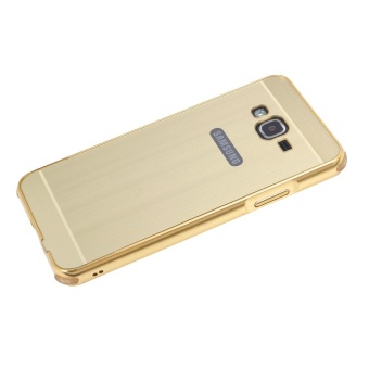 Case For Samsung Galaxy J2 Prime Metal Frame Bumper With MirrorEffect Hard PC Back Cover (Black) - Intl June 2018 - 3 Case for Samsung Galaxy J2 Prime Metal Frame Bumper With MirrorEffect Hard PC Back Cover (Black) - intl - 3