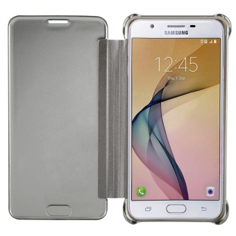 Case For Samsung Galaxy J7 Prime Luxury Mirror Clear View Flip FullBody Cover (Silver) - Intl June 2018 - 4 Case for Samsung Galaxy J7 Prime Luxury Mirror Clear View Flip FullBody Cover (Silver) - intl - 4