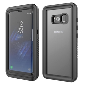 Case For Samsung Galaxy S8 Plus Ultra Slim 360 Degree Waterproof Dustproof Case (Black) - Intl June 2018 - 2 Case for Samsung Galaxy S8 Plus Ultra Slim 360 Degree Waterproof Dustproof Case (Black) - intl - 2