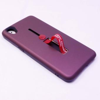 CASE R8 TPU W/HOLDER & STAND ASSORTED OPPO A37(2027-555-Maroon) June 2018 - 2 CASE R8 TPU w/HOLDER & STAND ASSORTED OPPO A37(2027-555-Maroon) - 2