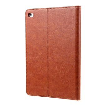 CMAI2 Leather Flip Photo/Card Slots Tablet Cover Case For IPad Air2 - Brown - Intl June 2018 - 2 CMAI2 Leather Flip Photo/Card Slots Tablet Cover Case for iPad Air2 - Brown - intl - 2