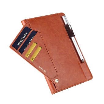 CMAI2 Leather Flip Photo/Card Slots Tablet Cover Case For IPad Air2 - Brown - Intl June 2018 - 5 CMAI2 Leather Flip Photo/Card Slots Tablet Cover Case for iPad Air2 - Brown - intl - 5