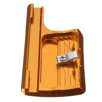 CNC Aluminum Alloy Back Door Clip Lock Buckle For GoPro Hero 4 3+Housing Gold June 2018 - 3 CNC Aluminum Alloy Back Door Clip Lock Buckle for GoPro Hero 4 3+Housing Gold - 3