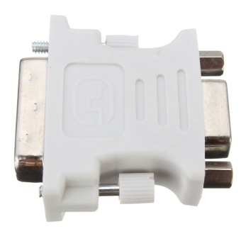 Computers Laptops Vga Cables Dvi-D 24+1 Male To Vga Female Adapter (White) - Intl June 2018 - 4 Computers Laptops Vga Cables Dvi-D 24+1 Male To Vga Female Adapter (White) - intl - 4