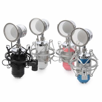 Condenser Microphone BM-8000 For Studio Recording With Shock MountPop Filter - Intl June 2018 - 3 Condenser Microphone BM-8000 For Studio Recording With Shock MountPop Filter - intl - 3