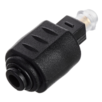 CY Optical Toslink Male To 3.5mm Toslink Female Audio Adapter -Black - Intl June 2018 - 2 CY Optical Toslink Male to 3.5mm Toslink Female Audio Adapter -Black - intl - 2