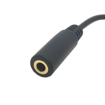 CY RC-003 90 Degree Right Angled 3.5mm Male To 3.5mm Female AudioExtension Cable Black (10cm) April 2018 - 3 CY RC-003 90 Degree Right Angled 3.5mm Male to 3.5mm Female AudioExtension Cable Black (10cm) - 3