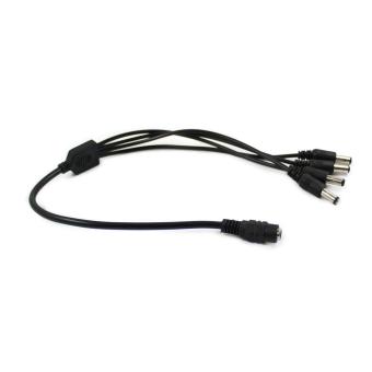 DC 1 To 4 Power Splitter Cable Cord For CCTV Camera 1 Female To 4Male June 2018 - 2 DC 1 to 4 Power Splitter Cable Cord for CCTV Camera 1 Female to 4Male - 2
