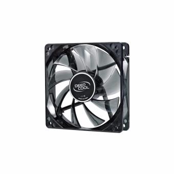 Deepcool Fan Wind Blade 120 Case Fan Hydro 3Pin Molex 26Db 1300Rpm (Transparent Black Frame/Blue Led) June 2018 - 2 Deepcool Fan Wind Blade 120 Case Fan Hydro 3Pin Molex 26Db 1300Rpm (Transparent Black Frame/Blue Led) - 2