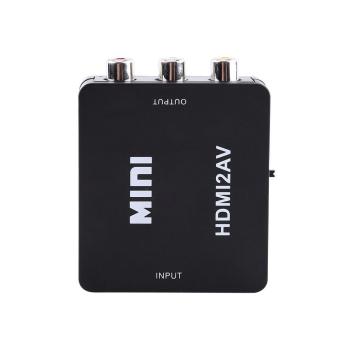 Digital HDMI To RCA Composite Video Audio AV CVBS Adapter ConverterBlack - Intl June 2018 - 4 Digital HDMI to RCA Composite Video Audio AV CVBS Adapter ConverterBlack - intl - 4