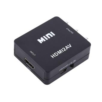 Digital HDMI To RCA Composite Video Audio AV CVBS Adapter ConverterBlack - Intl June 2018 - 3 Digital HDMI to RCA Composite Video Audio AV CVBS Adapter ConverterBlack - intl - 3