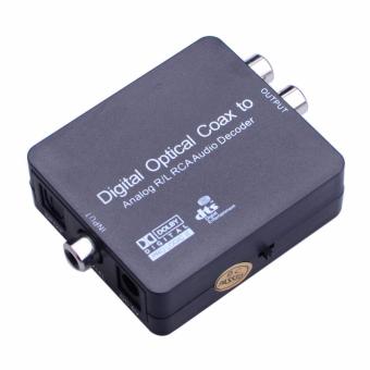 Digital Optical Coax To Analog R/L RCA Audio Decoder Converter Adapter - Intl June 2018 - 2 Digital Optical Coax to Analog R/L RCA Audio Decoder Converter Adapter - intl - 2