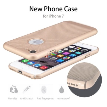 Dotted Heat Dissipation Case Cover For Apple IPhone 6 Plus / 6sPlus(gold) - Intl June 2018 - 3 Dotted Heat dissipation case cover for Apple iPhone 6 Plus / 6sPlus(gold) - intl - 3