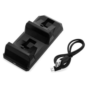 Dual USB Fast Charging Dock Stand Station Charger For PlayStation 4 PS4 Black June 2018 - 3 Dual USB Fast Charging Dock Stand Station Charger for PlayStation 4 PS4 Black - 3