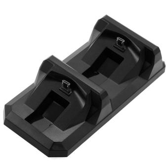 Dual USB Fast Charging Dock Stand Station Charger For PlayStation 4 PS4 Black June 2018 - 2 Dual USB Fast Charging Dock Stand Station Charger for PlayStation 4 PS4 Black - 2