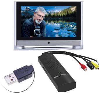 DVD DVR USB 2.0 Capture Video Adapter Converter Cable With Stereo Audio RCA S-Video Input For PC Laptop - Intl June 2018 - 5 DVD DVR USB 2.0 Capture Video Adapter Converter Cable with Stereo Audio RCA S-Video Input for PC Laptop - intl - 5