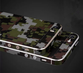 Fashion Camouflage Green Full Body Skin Sticker DIY Front BackCover Film For Apple IPhone 6(s) Plus June 2018 - 3 Fashion Camouflage Green Full Body Skin Sticker DIY Front BackCover Film for Apple iPhone 6(s) Plus - 3
