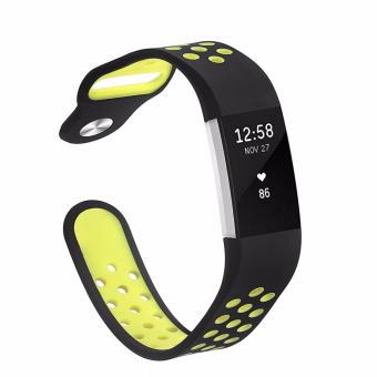 Fitbit Charge 2 Band, Hanlesi Silica Gel Soft Silicone AdjustableFashion Replacement Sport Strap Bands For Fitbit Charge2 SmartwatchFitness Wristband - Intl June 2018 - 2 Fitbit Charge 2 Band, Hanlesi Silica gel Soft Silicone AdjustableFashion Replacement Sport Strap Bands for Fitbit Charge2 SmartwatchFitness Wristband - intl - 2