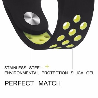Fitbit Charge 2 Band, Hanlesi Silica Gel Soft Silicone AdjustableFashion Replacement Sport Strap Bands For Fitbit Charge2 SmartwatchFitness Wristband - Intl June 2018 - 5 Fitbit Charge 2 Band, Hanlesi Silica gel Soft Silicone AdjustableFashion Replacement Sport Strap Bands for Fitbit Charge2 SmartwatchFitness Wristband - intl - 5