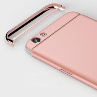 For OPPO F1S A59 Phone Case + Tempered Glass /OPPO F1S A59 Ultra Thin Chromed 3in1 Hybrid Armor Phone Shell Shockproof Hard PC Back Case With OPPO F1S A59 Anti Blue-Ray Eye Protect Full Cover Tempered Glass Screen Protector Film - Intl April 2018 - 2 For OPPO F1S A59 phone Case + tempered glass /OPPO F1S A59 Ultra Thin Chromed 3in1 Hybrid Armor phone shell Shockproof Hard PC Back Case with OPPO F1S A59 Anti Blue-Ray Eye Protect Full Cover Tempered Glass Screen Protector Film - intl - 2