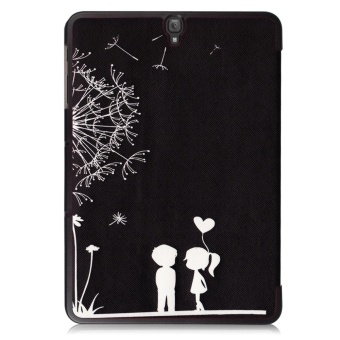 For Samsung Galaxy Tab S3 9.7 SM-T820 / T825 Ultra Slim Tri-Fold PULeather Tablet Case Cover (Dandelion Lover) - Intl June 2018 - 3 For Samsung Galaxy Tab S3 9.7 SM-T820 / T825 Ultra Slim Tri-Fold PULeather Tablet Case Cover (Dandelion Lover) - intl - 3
