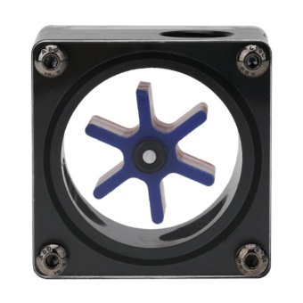 G1/4 Port 3 Impeller Water Flow Meter Indicator For PC WaterCooling System(Black) - Intl June 2018 - 5 G1/4 Port 3 Impeller Water Flow Meter Indicator for PC WaterCooling System(Black) - intl - 5