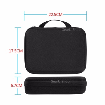 GearUshop Medium Size Carrying Case Protective Security Bag + GIFT Safety Rope For GoPro Hero 5 4 3 3+ 2 1 Session Black Silver Cameras & Accessories - Intl June 2018 - 3 GearUshop Medium Size Carrying Case Protective Security Bag + GIFT Safety Rope For GoPro Hero 5 4 3 3+ 2 1 Session Black Silver Cameras & Accessories - intl - 3