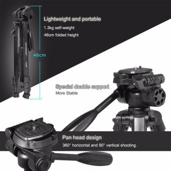Genuine YUNTENG VCT-668 Professional Photography Camera Pro Tripodwith Damping Head Fluid Pan For Canon Nikon Sony DSLR Camera Gopro July 2018 - 3 Genuine YUNTENG VCT-668 Professional Photography Camera Pro Tripodwith Damping Head Fluid Pan For Canon Nikon Sony DSLR Camera Gopro - 3