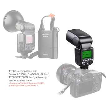Godox Thinklite TT600 Camera Flash Speedlite Master/Slave Flash With Built-in 2.4G Wireless Trigger System GN60 For Canon Nikon Pentax Olympus Fujifilm Compatible With AD360II-C AD360II-N TT685C TT685N Flash X1T-C/N Trigger June 2018 - 4 Godox Thinklite TT600 Camera Flash Speedlite Master/Slave Flash with Built-in 2.4G Wireless Trigger System GN60 for Canon Nikon Pentax Olympus Fujifilm Compatible with AD360II-C AD360II-N TT685C TT685N Flash X1T-C/N Trigger - 4
