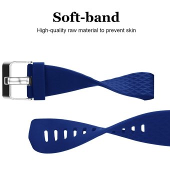 Hanlesi Fitbit Charge 2 Band, Diamond Pattern Soft TPU Durable Adjustable Replacement Sport Strap Band For Fitbit Charge 2 Smart Watch Heart Rate Fitness Wristband - Intl April 2018 - 3 Hanlesi Fitbit Charge 2 Band, Diamond Pattern Soft TPU Durable Adjustable Replacement Sport Strap Band for Fitbit Charge 2 Smart watch Heart Rate Fitness Wristband - intl - 3
