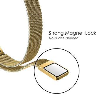 Hanlesi For Fitbit Alta HR Band,Milanese Loop Stainless Steel Bracelet With Unique Magnetic Lock Replacement Bands For Fitbit Alta And Alta Heart Rate Watchband - Intl June 2018 - 2 Hanlesi for Fitbit Alta HR Band,Milanese Loop Stainless Steel Bracelet with Unique Magnetic Lock Replacement Bands for Fitbit Alta and Alta Heart Rate Watchband - intl - 2