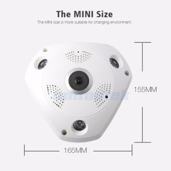 HD 960P 3D VR CCTV IP Camera Wi-Fi Fisheye Lens Night Vision Surveillance Panorama Security Wireless Camera IP 360 Degree View - Intl June 2018 - 4 HD 960P 3D VR CCTV IP Camera Wi-Fi Fisheye Lens Night Vision Surveillance Panorama Security Wireless Camera IP 360 Degree View - intl - 4
