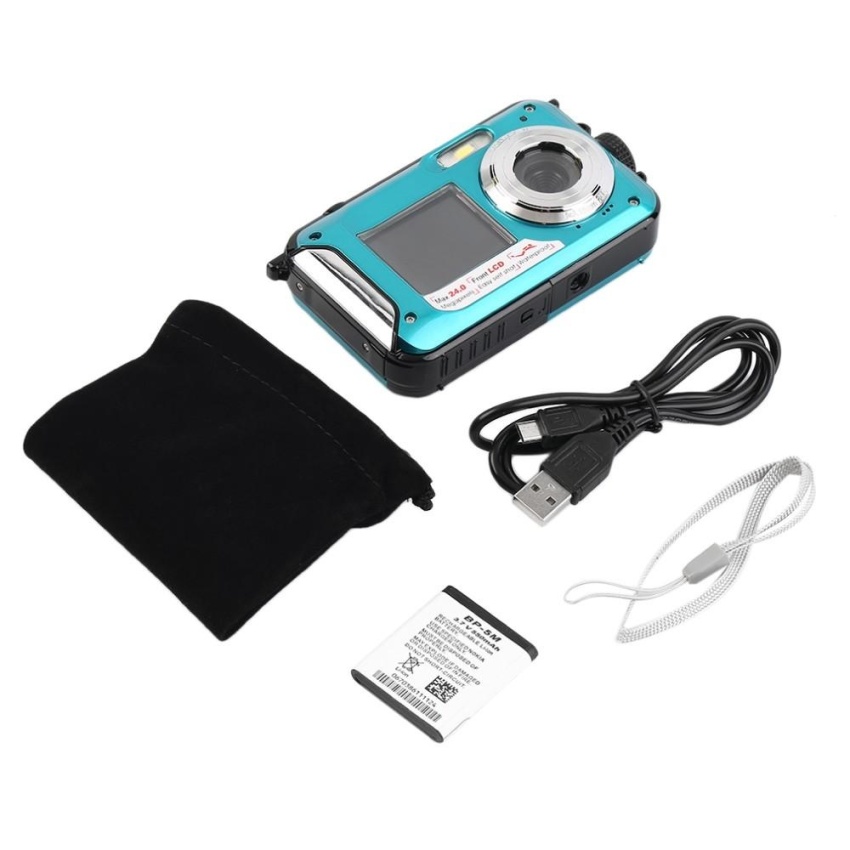 HD Digital Video Camera 24 Million Pixel Digital 16X Zoom Dual LCDScreen Anti-shake Mini Camcorder 32GB TF Card Storage - Intl June 2018 - 2 HD Digital Video Camera 24 million Pixel Digital 16X Zoom Dual LCDScreen Anti-shake Mini Camcorder 32GB TF card Storage - intl - 2