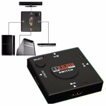 HDMI 3 Input Switch Hub Switcher Splitter 1080p For HDTV Xbox One360 PS3 PS4 June 2018 - 4 HDMI 3 Input Switch Hub Switcher Splitter 1080p for HDTV Xbox One360 PS3 PS4 - 4