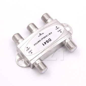 Hot Newest 1pcs Free TV DiSEqC Switch 4x1 DiSEqC Switch Satelliteantenna Flat LNB Switch For TV Receiver - Intl April 2018 - 4 Hot Newest 1pcs Free TV DiSEqC Switch 4x1 DiSEqC Switch satelliteantenna flat LNB Switch for TV Receiver - intl - 4
