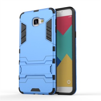 Hybrid Combo Rugged Case For Samsung Galaxy A9 Pro (2016) (Blue) June 2018 - 2 Hybrid Combo Rugged Case for Samsung Galaxy A9 Pro (2016) (Blue) - 2