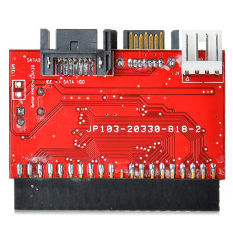 IDE To SATA Adapter Card - Red/Black June 2018 - 4 IDE to SATA Adapter Card - Red/Black - 4