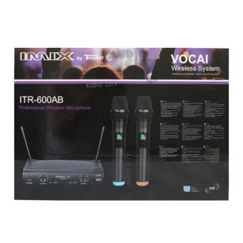 IMIX Trident ITR-600AB 2 Channel Professional Wireless MicrophoneReceiver System (Black) June 2018 - 5 IMIX Trident ITR-600AB 2 Channel Professional Wireless MicrophoneReceiver System (Black) - 5