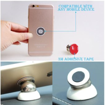Imixlot Magnetic 360? Rotating Car Mobile Phone Holder Stand (White) - Intl June 2018 - 5 Imixlot Magnetic 360? Rotating Car Mobile Phone Holder Stand (White) - Intl - 5